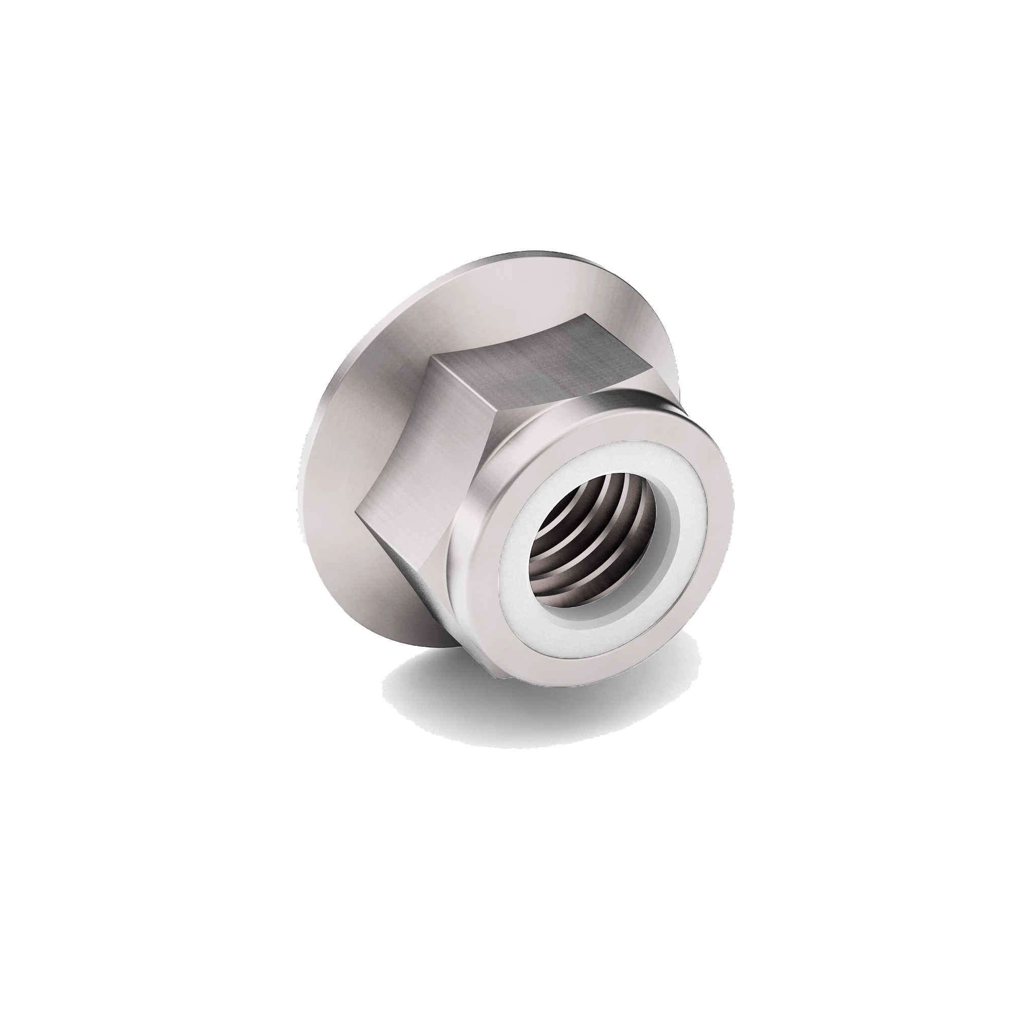 Metric Nylon Insert Hex Flange Lock Nut