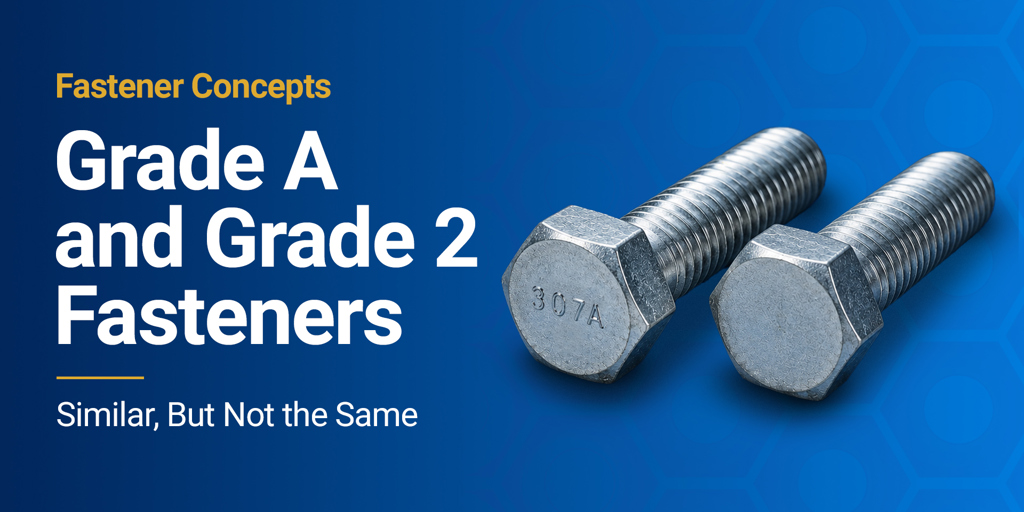Grade A and Grade 2 Fasteners: Similar, But Not the Same