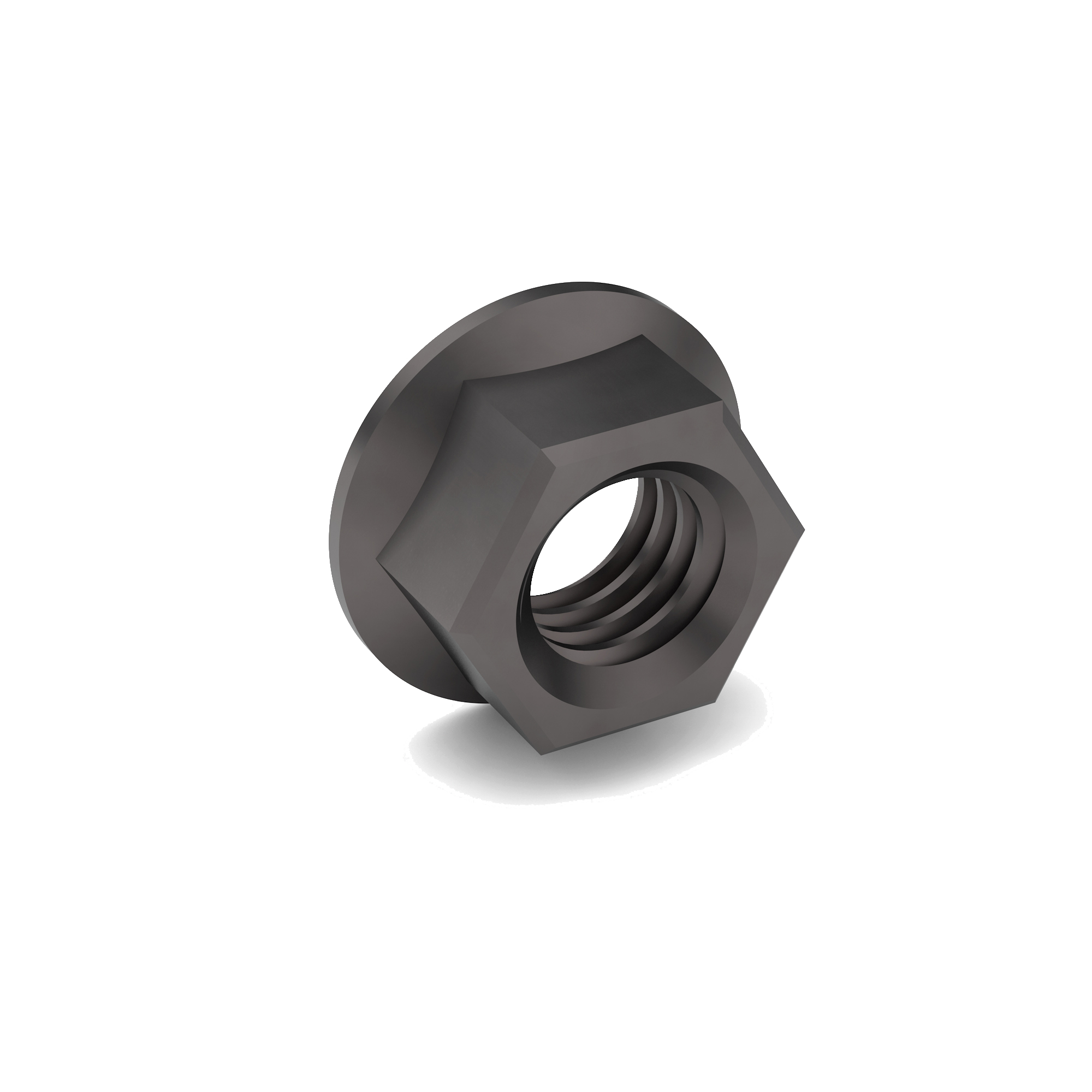 Hex Flange Nut DIN 6923