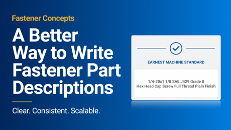 A Better Way to Write Fastener Part Descriptions