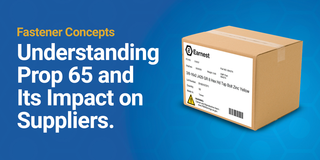 Understanding Prop 65 and Its Impact on Suppliers.