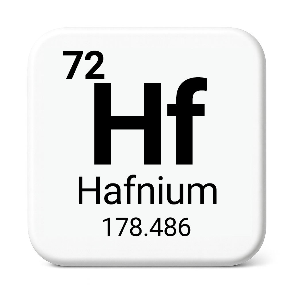 Hafnium (Hf)